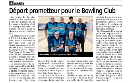 Journal Du Centre - Début prometteur pour le BBCM